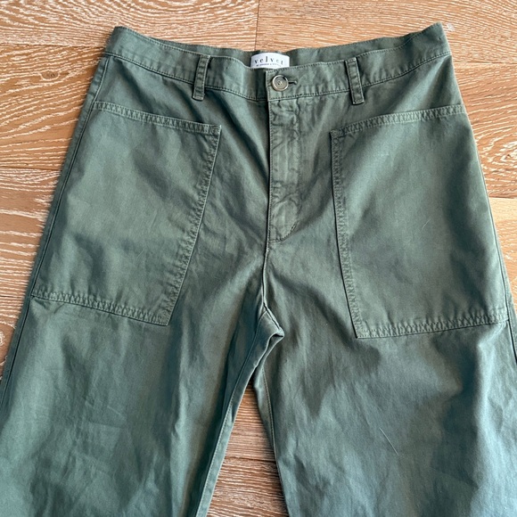 Velvet by Graham & Spencer Brylie Sanded Twill Utility Pant NWOT - Picture 5 of 9